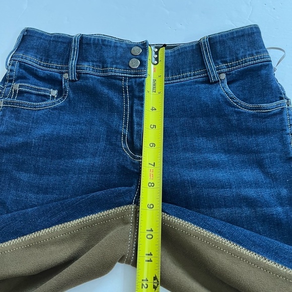 GoodeRider Equestrian Jeans Mid Rise Vintage Wash New with Tags Size 24 R - Picture 8 of 10
